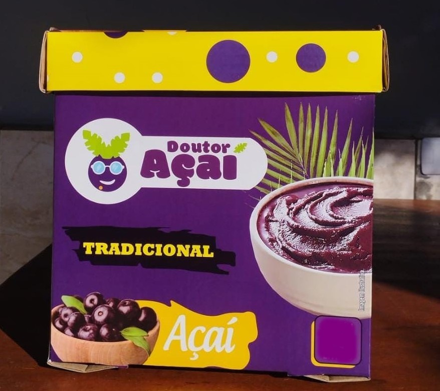 Caixas de Açaí de 2 Litros à 10 litros